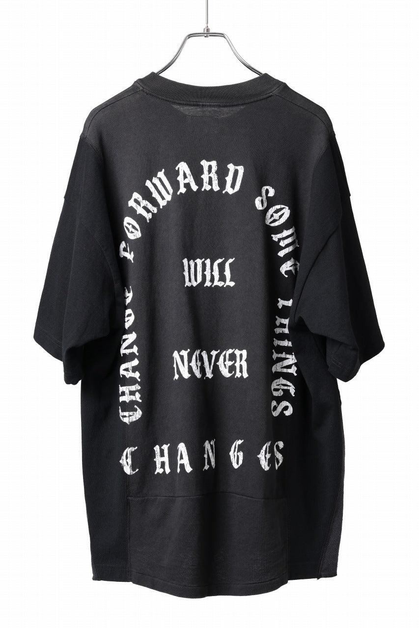 画像をギャラリービューアに読み込む, CHANGES x LOOM exclusive VINTAGE REMAKE T-SHIRT - new edition (BLACK #D)
