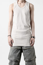 画像をギャラリービューアに読み込む, N/07 MINIMAL TANK TOP / SUPER STRETCH BARE TELECO (LIGHT BEIGE)