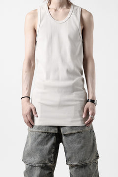 画像をギャラリービューアに読み込む, N/07 MINIMAL TANK TOP / SUPER STRETCH BARE TELECO (LIGHT BEIGE)