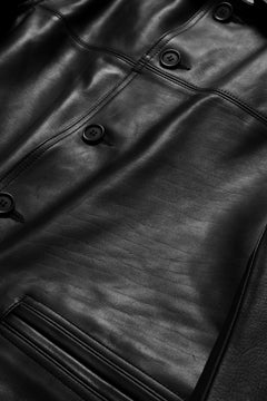 画像をギャラリービューアに読み込む, Y's for men x MASSES LEATHER CAR COAT / MA HORSE LEATHER (BLACK)