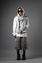 画像をギャラリービューアに読み込む, ISAMU KATAYAMA BACKLASH JP-CALF NATURAL DYED GARMENT-WASH DOUBLE RIDERS VEST (WHITE)