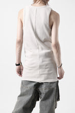 画像をギャラリービューアに読み込む, N/07 MINIMAL TANK TOP / SUPER STRETCH BARE TELECO (LIGHT BEIGE)