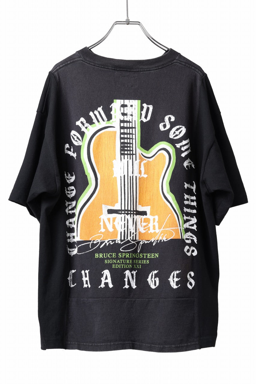 画像をギャラリービューアに読み込む, CHANGES x LOOM exclusive VINTAGE REMAKE T-SHIRT - new edition (BLACK #E)