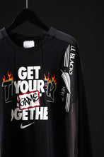 画像をギャラリービューアに読み込む, CHANGES VINTAGE REMAKE CURVE PANEL LONG SLEEVE T-SHIRT (MULTI #A)