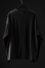 画像をギャラリービューアに読み込む, CHANGES VINTAGE REMAKE CURVE PANEL LONG SLEEVE T-SHIRT (MULTI #A)