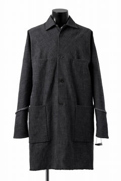 画像をギャラリービューアに読み込む, m.a+ 4 pocket medium fit coat / C254/M/CWP2 (DARK GREEN)