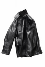 画像をギャラリービューアに読み込む, Y's for men x MASSES LEATHER CAR COAT / MA HORSE LEATHER (BLACK)