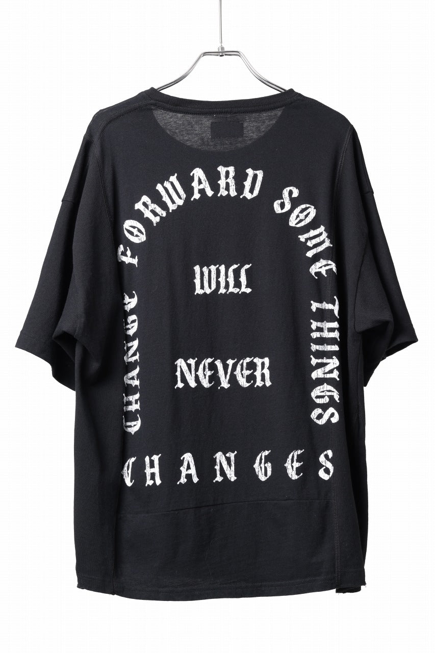 画像をギャラリービューアに読み込む, CHANGES x LOOM exclusive VINTAGE REMAKE T-SHIRT - new edition (BLACK #H)
