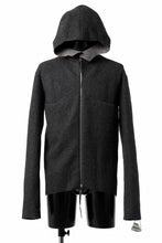 Load image into Gallery viewer, m.a+ unlined aviator jacket / J221DZ-/WLD (BLACK/BROWN)