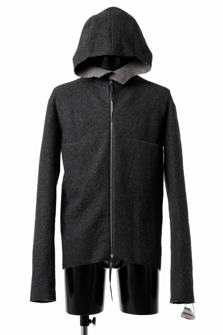 Load image into Gallery viewer, m.a+ unlined aviator jacket / J221DZ-/WLD (BLACK/BROWN)