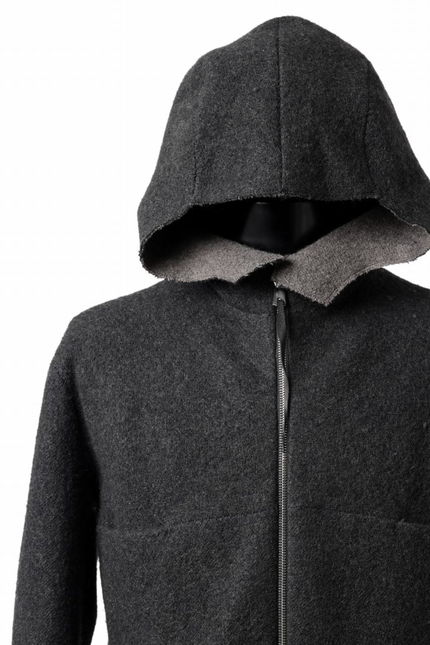 Load image into Gallery viewer, m.a+ unlined aviator jacket / J221DZ-/WLD (BLACK/BROWN)
