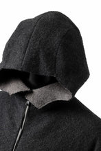 Load image into Gallery viewer, m.a+ unlined aviator jacket / J221DZ-/WLD (BLACK/BROWN)