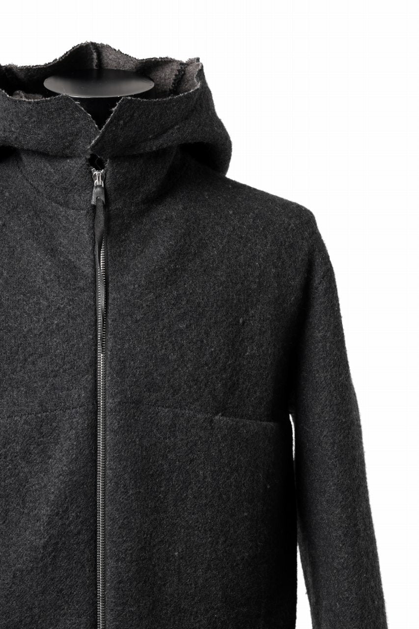 Load image into Gallery viewer, m.a+ unlined aviator jacket / J221DZ-/WLD (BLACK/BROWN)