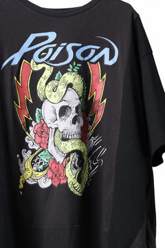 画像をギャラリービューアに読み込む, CHANGES x LOOM exclusive VINTAGE REMAKE T-SHIRT - new edition (BLACK #I)