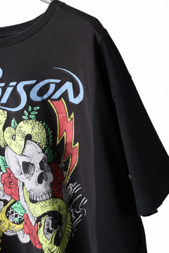 画像をギャラリービューアに読み込む, CHANGES x LOOM exclusive VINTAGE REMAKE T-SHIRT - new edition (BLACK #I)