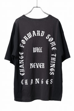 画像をギャラリービューアに読み込む, CHANGES x LOOM exclusive VINTAGE REMAKE T-SHIRT - new edition (BLACK #I)