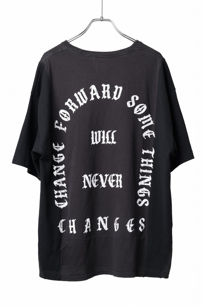 画像をギャラリービューアに読み込む, CHANGES x LOOM exclusive VINTAGE REMAKE T-SHIRT - new edition (BLACK #I)