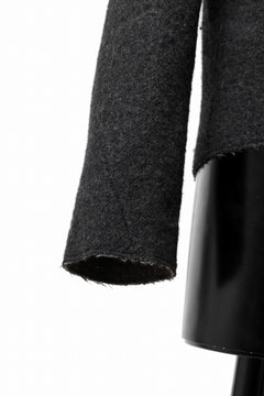 Load image into Gallery viewer, m.a+ unlined aviator jacket / J221DZ-/WLD (BLACK/BROWN)