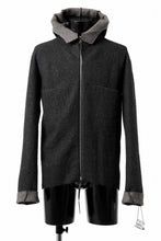 Load image into Gallery viewer, m.a+ unlined aviator jacket / J221DZ-/WLD (BLACK/BROWN)