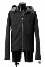 Load image into Gallery viewer, m.a+ unlined aviator jacket / J221DZ-/WLD (BLACK/BROWN)