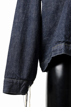 画像をギャラリービューアに読み込む, FULLCOUNT WWⅡ model Brown Cotton Denim Jacket / 13.7oz Zimbabwe Selvedge Denim (INDIGO BLUE / ONE WASHED)