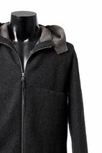 画像をギャラリービューアに読み込む, m.a+ unlined aviator jacket / J221DZ-/WLD (BLACK/BROWN)