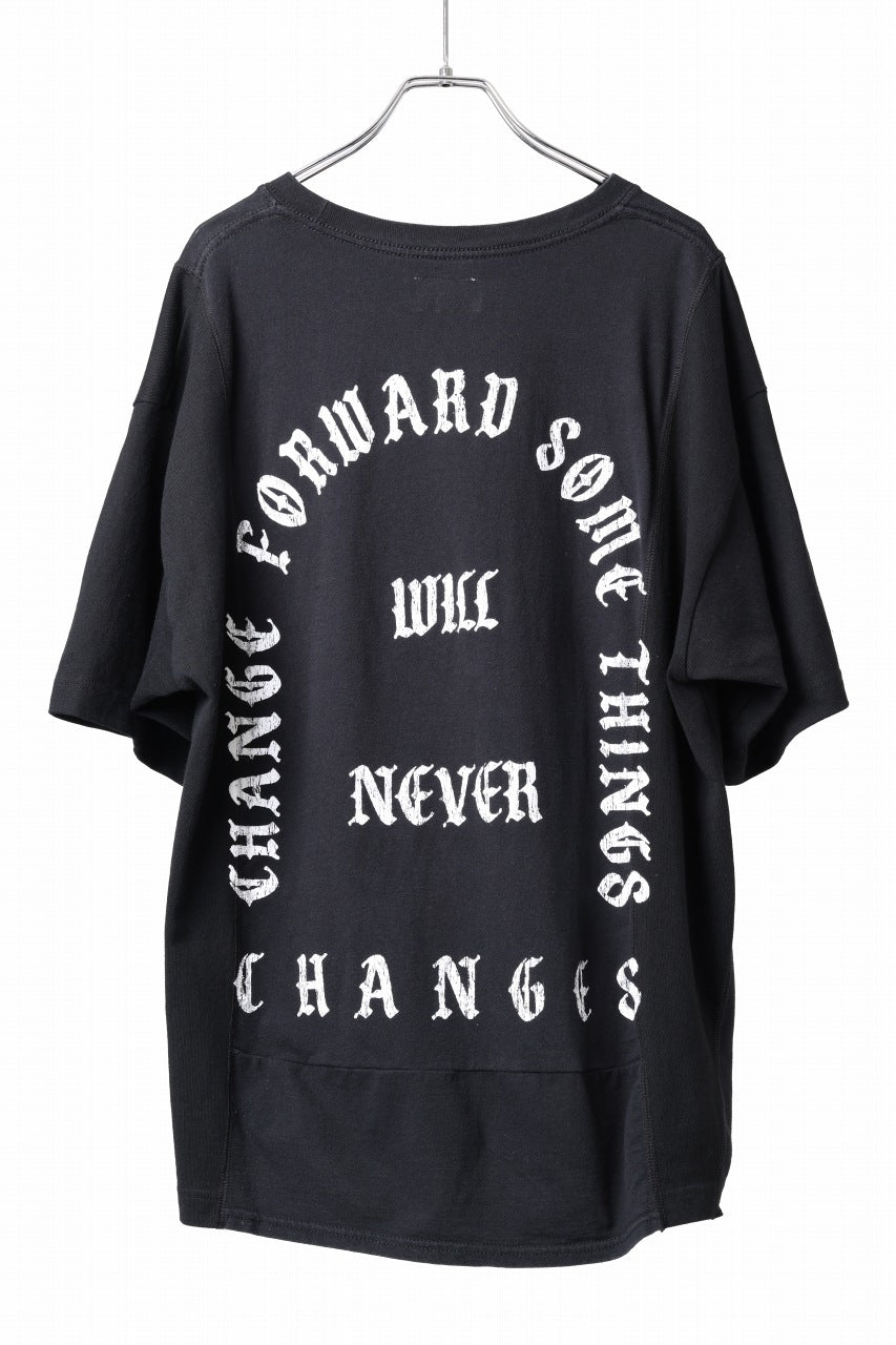 画像をギャラリービューアに読み込む, CHANGES x LOOM exclusive VINTAGE REMAKE T-SHIRT - new edition (BLACK #J)
