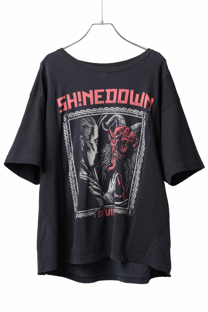 画像をギャラリービューアに読み込む, CHANGES x LOOM exclusive VINTAGE REMAKE T-SHIRT - new edition (BLACK #K)