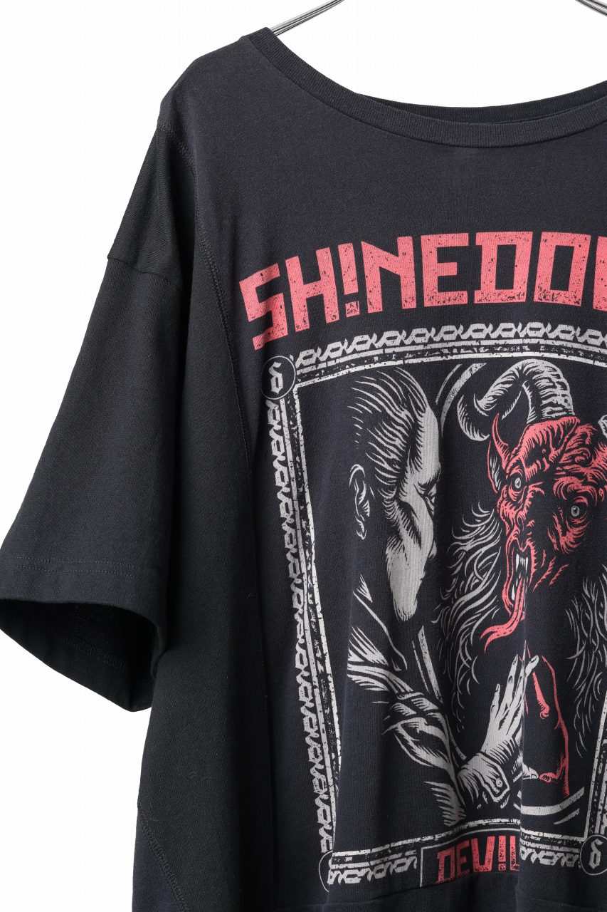 画像をギャラリービューアに読み込む, CHANGES x LOOM exclusive VINTAGE REMAKE T-SHIRT - new edition (BLACK #K)