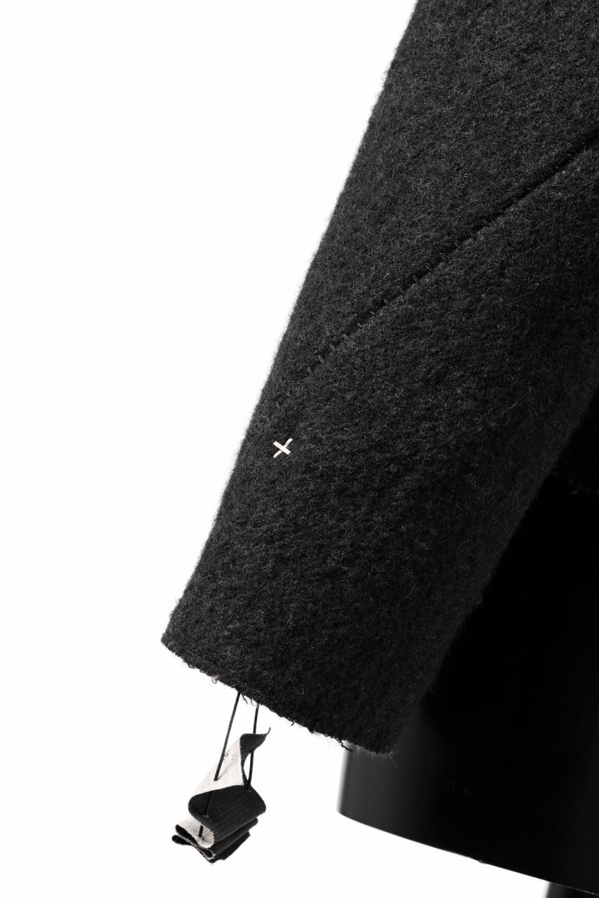 Load image into Gallery viewer, m.a+ unlined aviator jacket / J221DZ-/WLD (BLACK/BROWN)