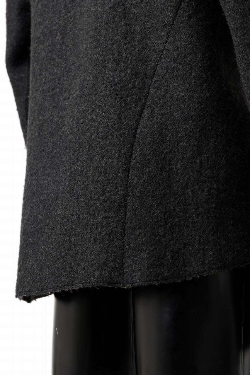 Load image into Gallery viewer, m.a+ unlined aviator jacket / J221DZ-/WLD (BLACK/BROWN)