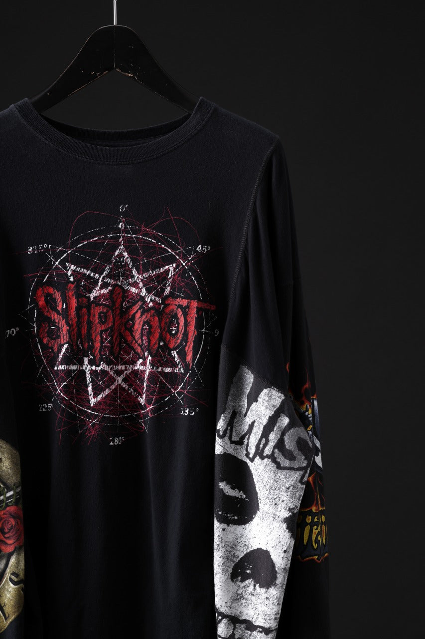 画像をギャラリービューアに読み込む, CHANGES VINTAGE REMAKE QUINTET PANEL LONG SLEEVE T-SHIRT (MULTI #F)