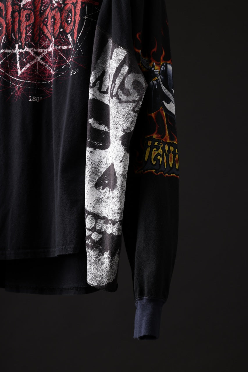 画像をギャラリービューアに読み込む, CHANGES VINTAGE REMAKE QUINTET PANEL LONG SLEEVE T-SHIRT (MULTI #F)