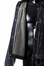 画像をギャラリービューアに読み込む, FULLCOUNT WWⅡ model Brown Cotton Denim Jacket / 13.7oz Zimbabwe Selvedge Denim (INDIGO BLUE / ONE WASHED)