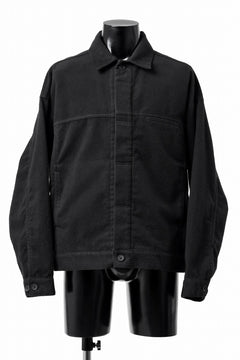 画像をギャラリービューアに読み込む, CAPERTICA BIG JEAN JACKET / NAPPING MOLESKIN (BLACK)