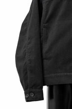 画像をギャラリービューアに読み込む, CAPERTICA BIG JEAN JACKET / NAPPING MOLESKIN (BLACK)