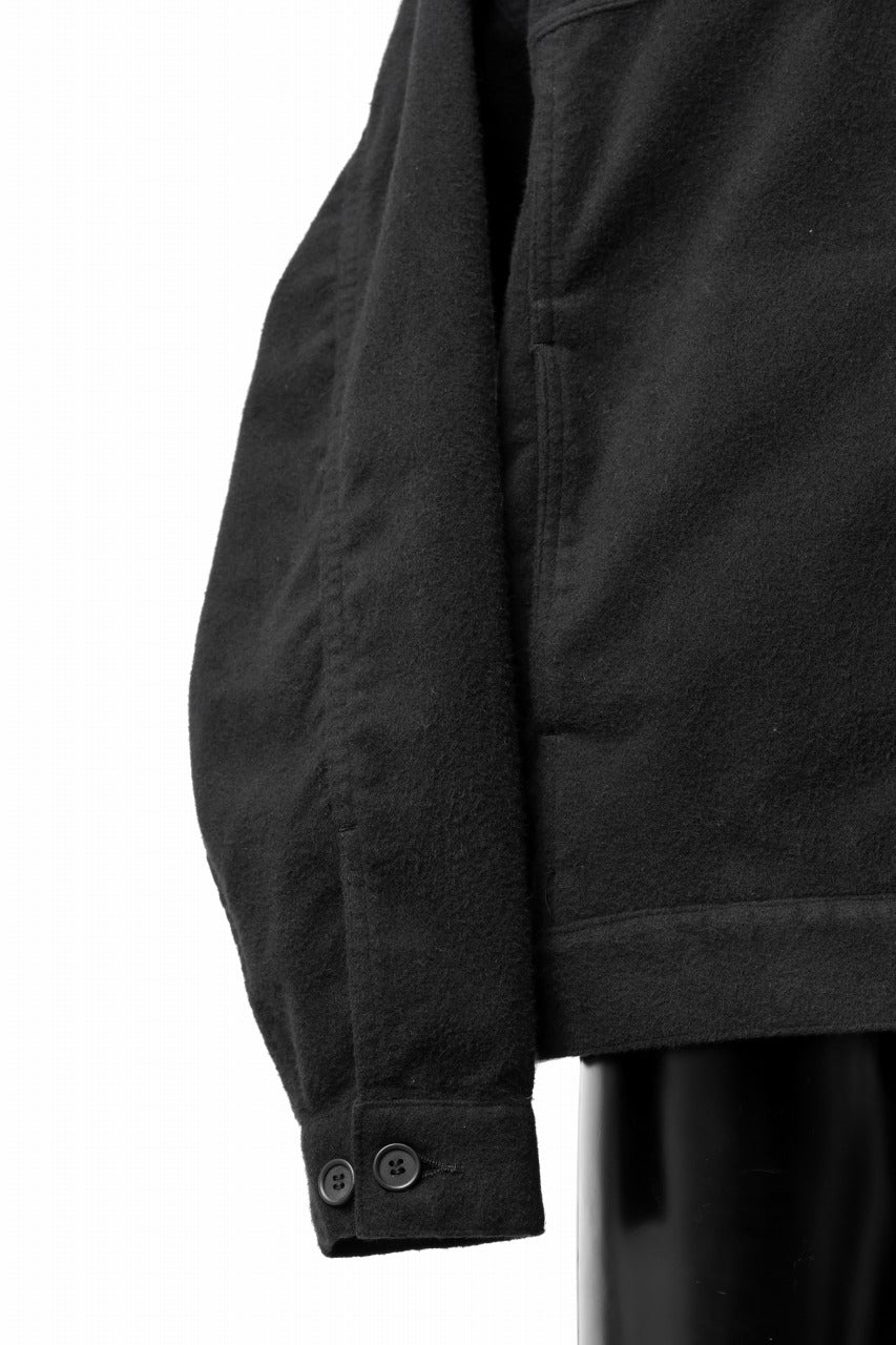 画像をギャラリービューアに読み込む, CAPERTICA BIG JEAN JACKET / NAPPING MOLESKIN (BLACK)