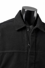 画像をギャラリービューアに読み込む, CAPERTICA BIG JEAN JACKET / NAPPING MOLESKIN (BLACK)