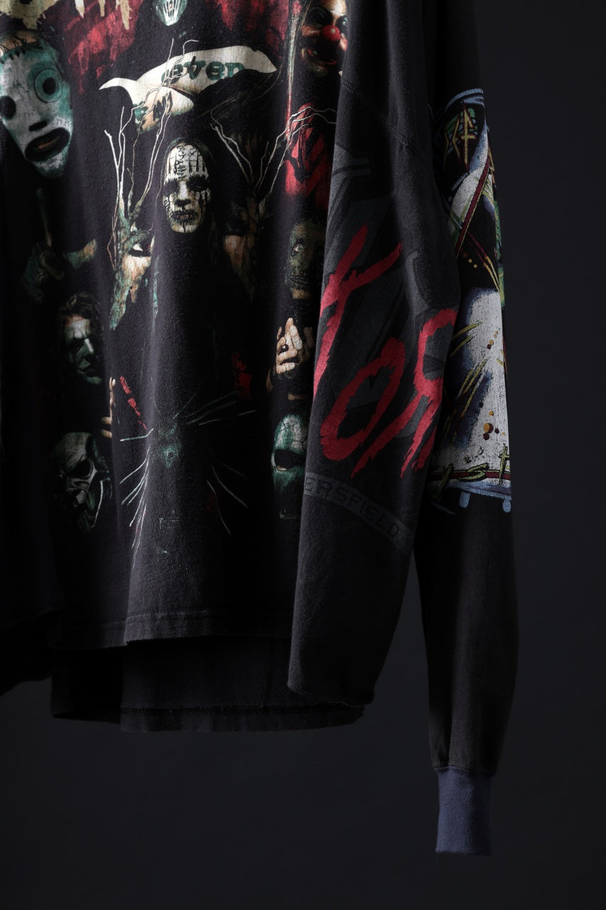 画像をギャラリービューアに読み込む, CHANGES VINTAGE REMAKE QUINTET PANEL LONG SLEEVE T-SHIRT (MULTI #G)