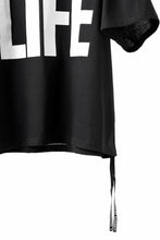 Load image into Gallery viewer, MASTERMIND WORLD x KATHARINE HAMNETT SLOGAN BIG TEE / CHOOSE LIFE (BLACK)