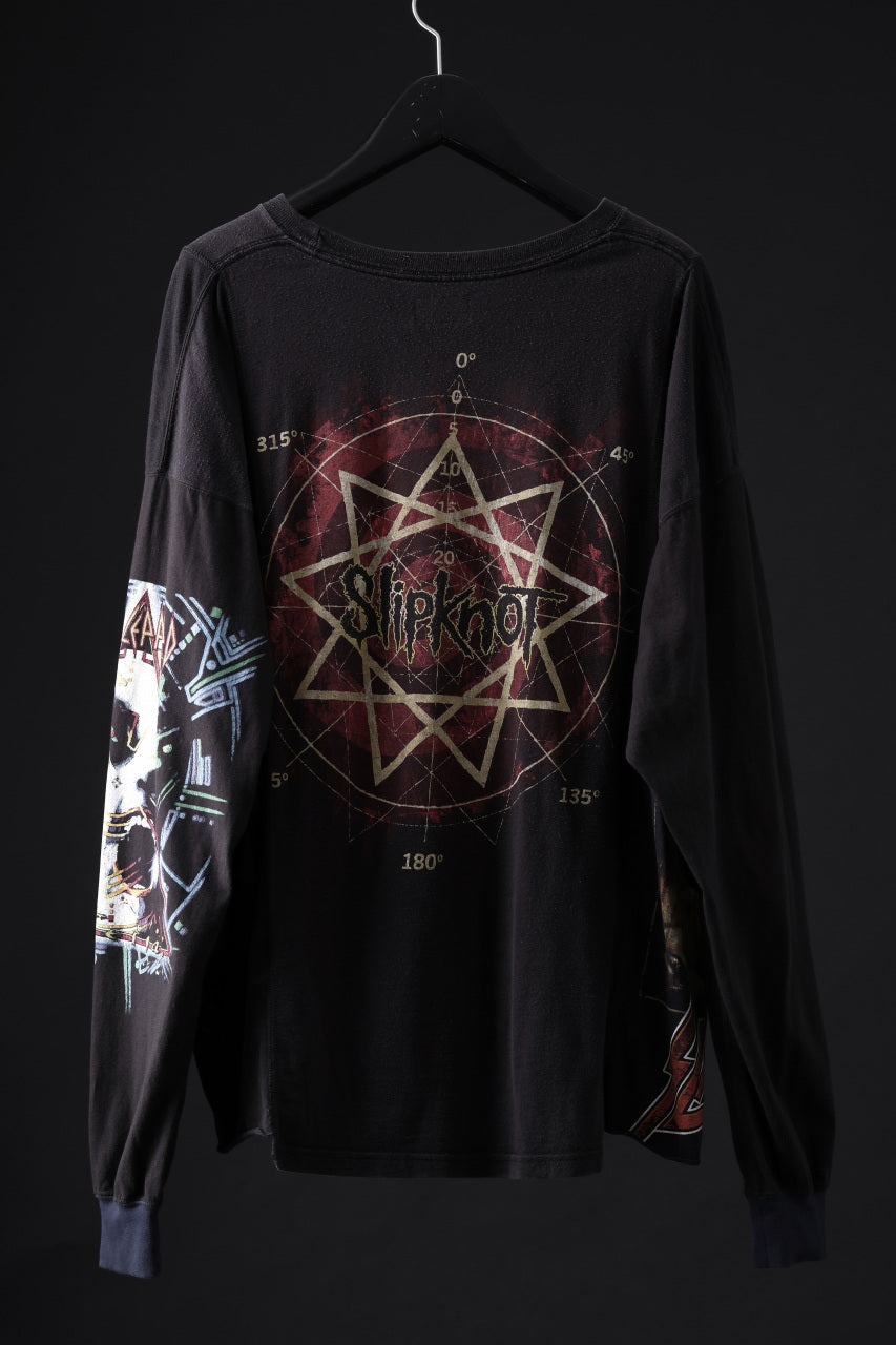 画像をギャラリービューアに読み込む, CHANGES VINTAGE REMAKE QUINTET PANEL LONG SLEEVE T-SHIRT (MULTI #G)