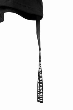 Load image into Gallery viewer, MASTERMIND WORLD x KATHARINE HAMNETT SLOGAN BIG TEE / N, M, F, V (BLACK)