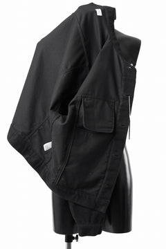 画像をギャラリービューアに読み込む, CAPERTICA BIG JEAN JACKET / NAPPING MOLESKIN (BLACK)