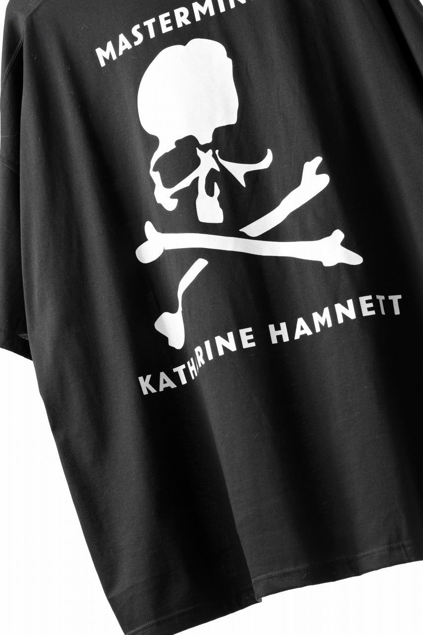 Load image into Gallery viewer, MASTERMIND WORLD x KATHARINE HAMNETT SLOGAN BIG TEE / CHOOSE LIFE (BLACK)