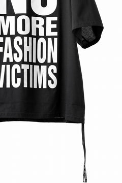Load image into Gallery viewer, MASTERMIND WORLD x KATHARINE HAMNETT SLOGAN BIG TEE / N, M, F, V (BLACK)