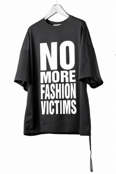Load image into Gallery viewer, MASTERMIND WORLD x KATHARINE HAMNETT SLOGAN BIG TEE / N, M, F, V (BLACK)