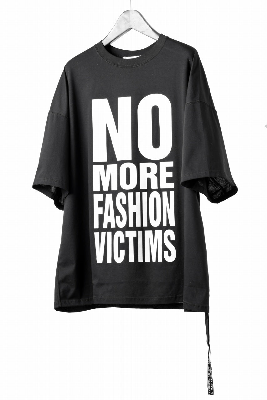 Load image into Gallery viewer, MASTERMIND WORLD x KATHARINE HAMNETT SLOGAN BIG TEE / N, M, F, V (BLACK)