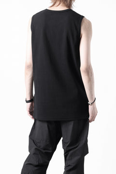 画像をギャラリービューアに読み込む, N/07 NO SLEEVE TOP / SUPER STRETCH BARE TELECO (BLACK)