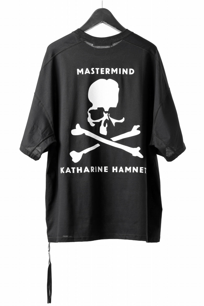 MASTERMIND WORLD x KATHARINE HAMNETT SLOGAN BIG TEE / MAKE TROUBLE (BLACK)