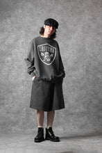 画像をギャラリービューアに読み込む, LASTMAN LOGO SWEAT SHORTS (BLACK)